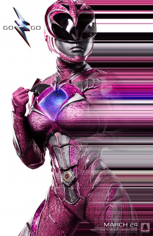 1000 piece jigsaw puzzle for the movie poster: Power Rangers (2017) ver15