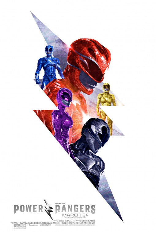 1000 piece jigsaw puzzle for the movie poster: Power Rangers (2017) ver27
