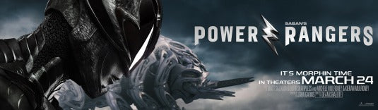 1000 piece jigsaw puzzle for the movie poster: Power Rangers (2017) ver31