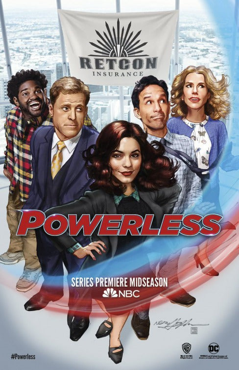 1000 piece jigsaw puzzle for tv poster: Powerless