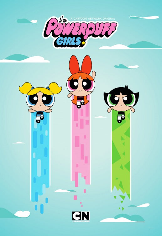 1000 piece jigsaw puzzle for tv poster: The Powerpuff Girls