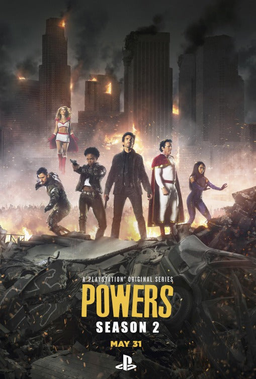 1000 piece jigsaw puzzle for tv poster: Powers, ver17