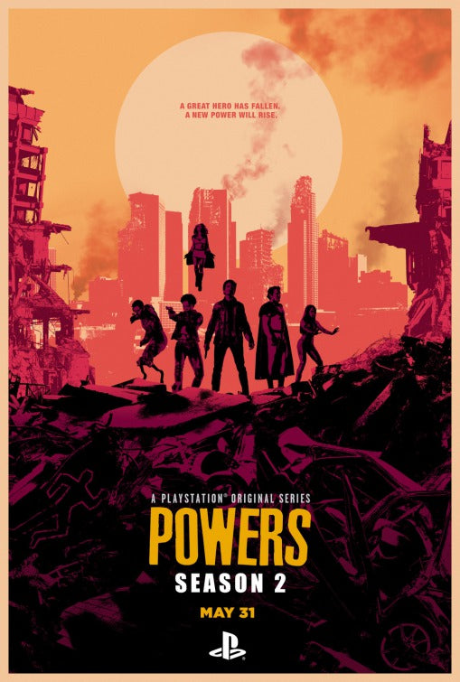 1000 piece jigsaw puzzle for tv poster: Powers, ver18