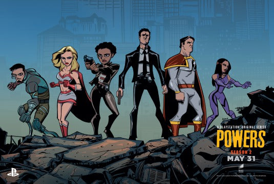 1000 piece jigsaw puzzle for tv poster: Powers, ver4