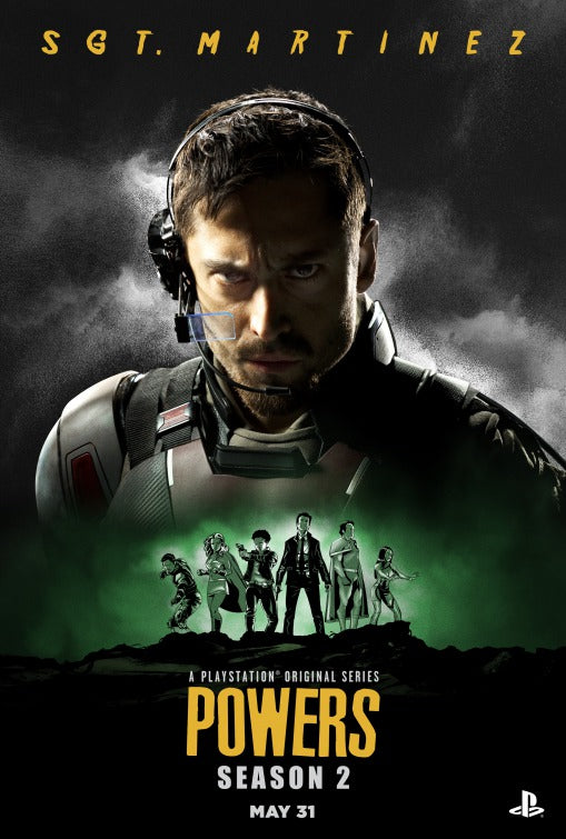 1000 piece jigsaw puzzle for tv poster: Powers, ver9