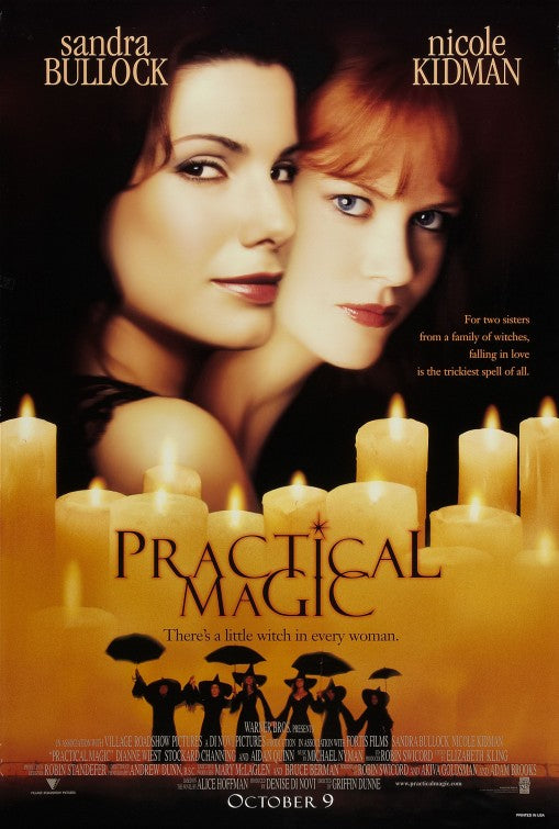 the movie poster: Practical Magic (1998) ver1