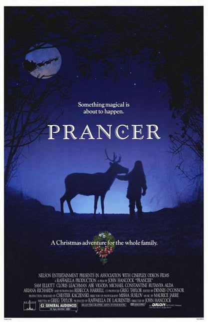 the movie poster: Prancer (1989)