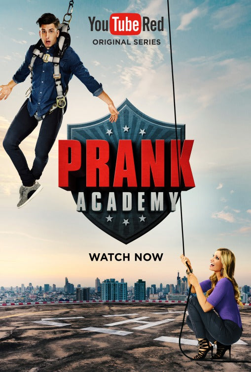 1000 piece jigsaw puzzle for tv poster: Prank Academy