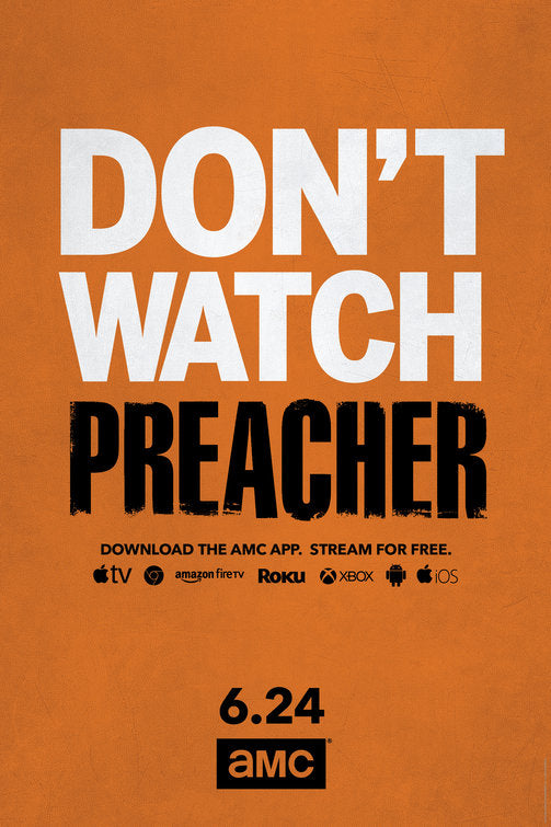 1000 piece jigsaw puzzle for tv poster: Preacher, ver22