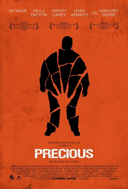 1000 piece jigsaw puzzle for the movie poster: Precious (2009)