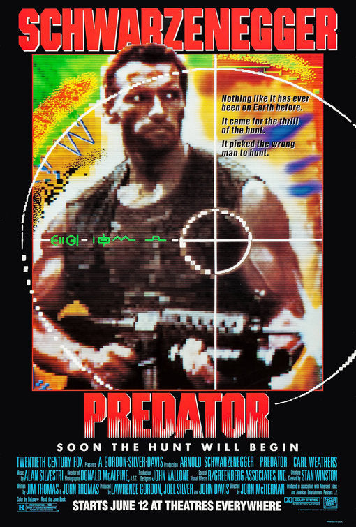 the movie poster: Predator (1987)