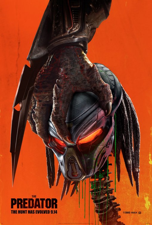 1000 piece jigsaw puzzle for the movie poster: The Predator (2018)