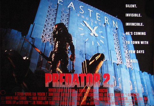the movie poster: Predator 2 (1990) ver4