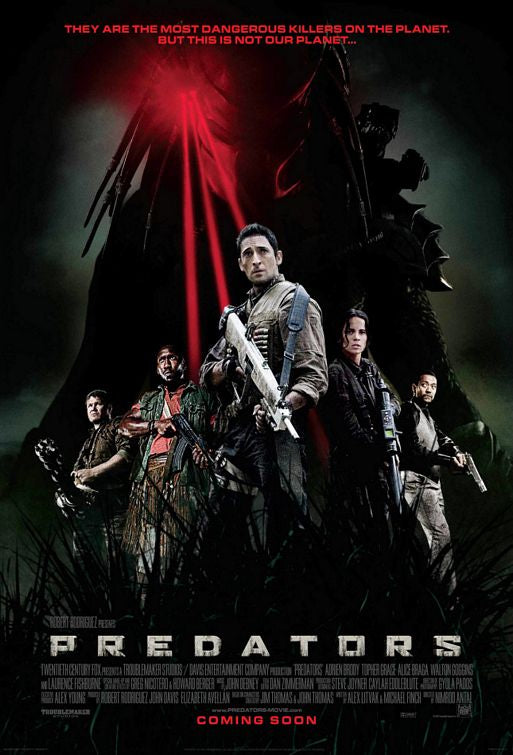 1000 piece jigsaw puzzle for the movie poster: Predators (2010) ver3