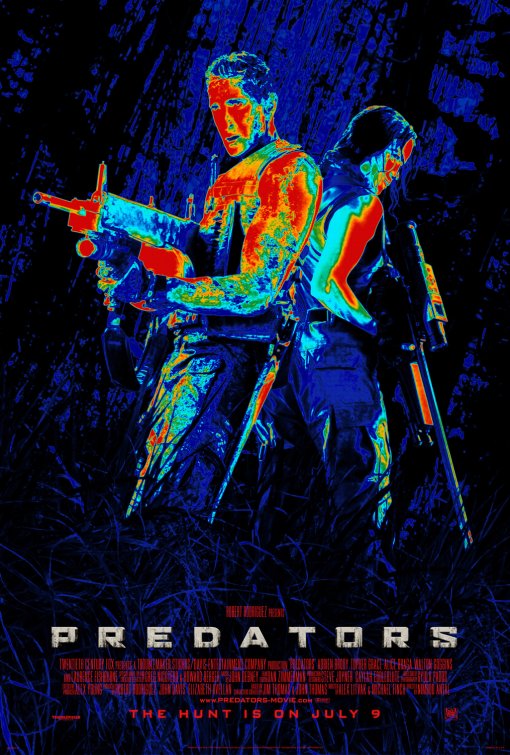 1000 piece jigsaw puzzle for the movie poster: Predators (2010) ver6