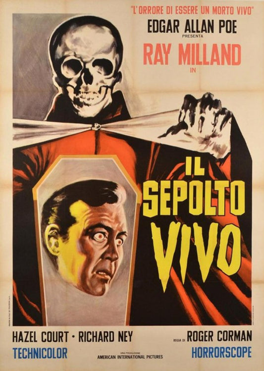 1000 piece jigsaw puzzle for the movie poster: Premature Burial (1962) ver7