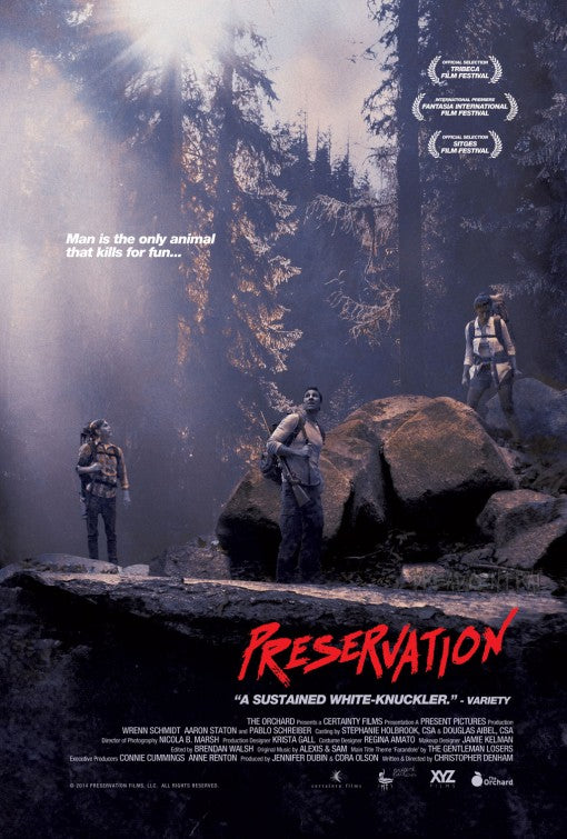 1000 piece jigsaw puzzle for the movie poster: Preservation (2015)