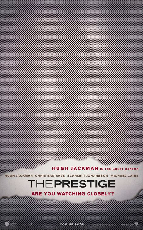the movie poster: The Prestige (2006) ver6