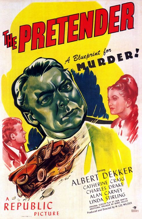 the movie poster: The Pretender (1947)