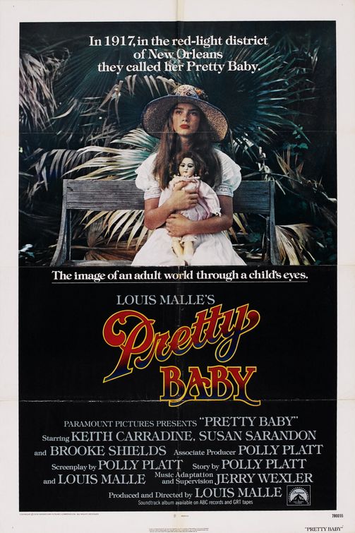 the movie poster: Pretty Baby (1978)