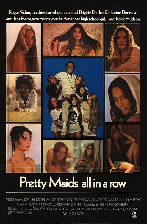 the movie poster: Pretty Maids All in a Row (1971)