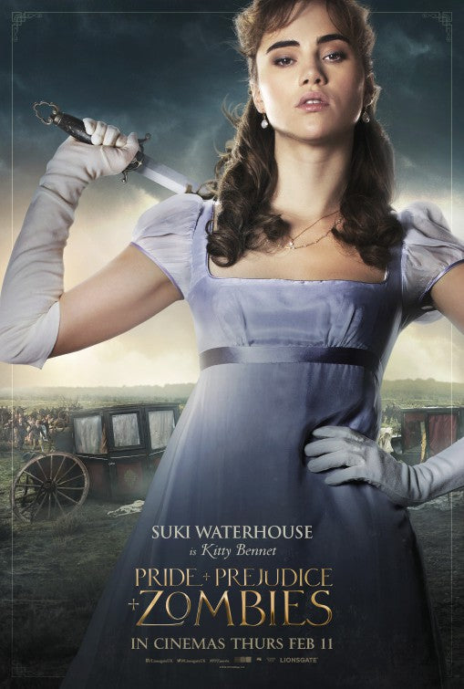 1000 piece jigsaw puzzle for the movie poster: Pride and Prejudice and Zombies (2016) ver10