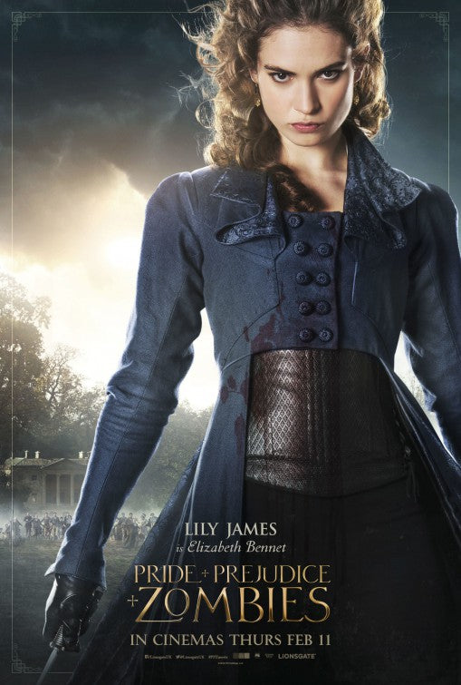 1000 piece jigsaw puzzle for the movie poster: Pride and Prejudice and Zombies (2016) ver12