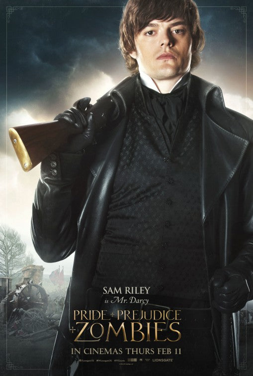 1000 piece jigsaw puzzle for the movie poster: Pride and Prejudice and Zombies (2016) ver9