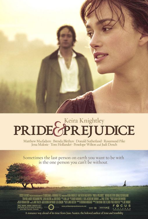 the movie poster: Pride & Prejudice (2005) ver2