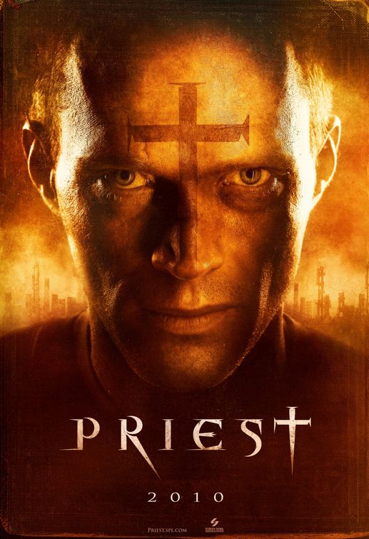 1000 piece jigsaw puzzle for the movie poster: Priest (2011)