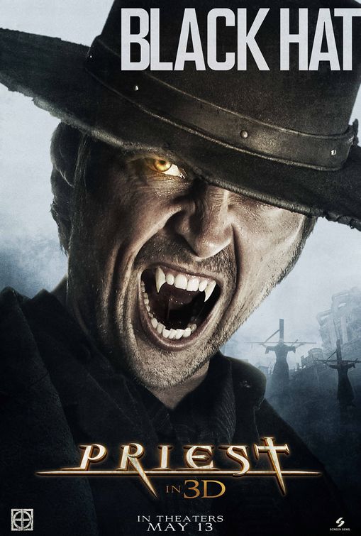 1000 piece jigsaw puzzle for the movie poster: Priest (2011) ver5