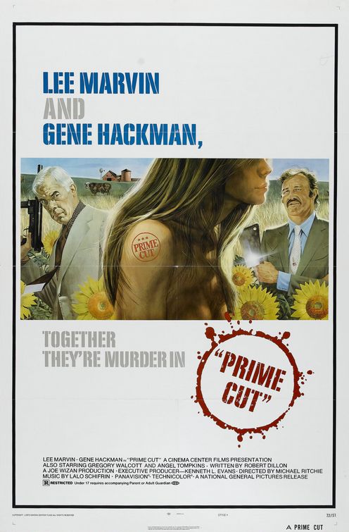 the movie poster: Prime Cut (1972)