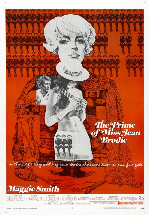 the movie poster: The Prime of Miss Jean Brodie (1969)