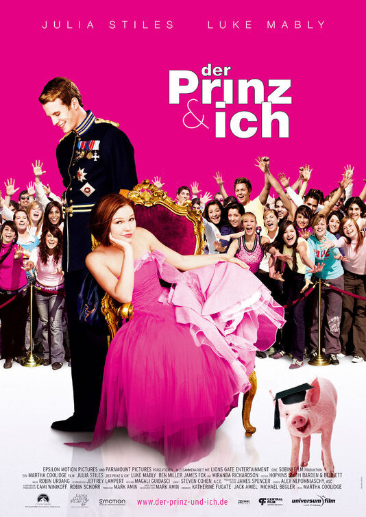 the movie poster: The Prince & Me (2004) ver2