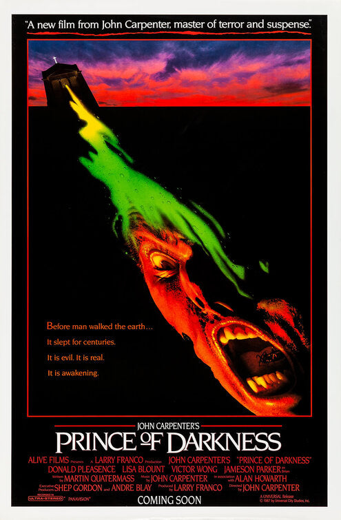 the movie poster: The Prince of Darkness (1987)