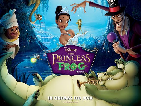 1000 piece jigsaw puzzle for the movie poster: The Princess and the Frog (2009) ver11