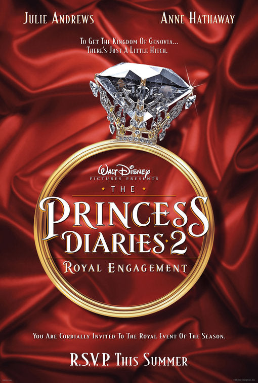 the movie poster: The Princess Diaries 2: Royal Engagement (2004)