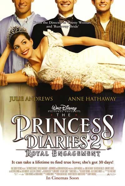 the movie poster: The Princess Diaries 2: Royal Engagement (2004) ver3