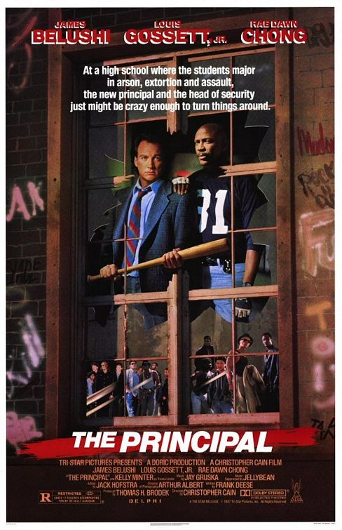 the movie poster: The Principal (1987)