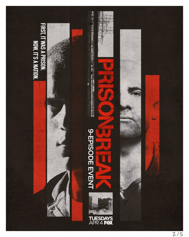 1000 piece jigsaw puzzle for tv poster: Prison Break, ver10