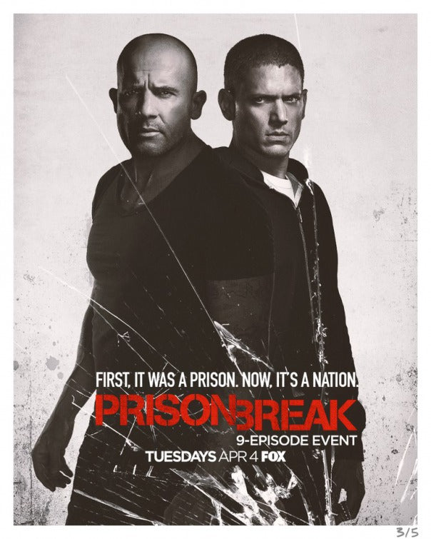 1000 piece jigsaw puzzle for tv poster: Prison Break, ver11