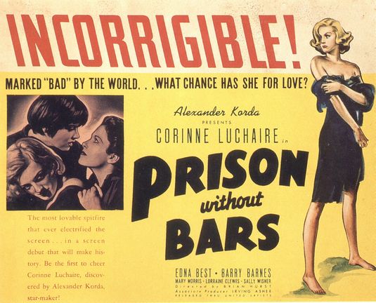 the movie poster: Prison Without Bars (1938)