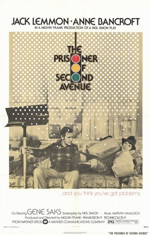 1000 piece jigsaw puzzle for the movie poster: The Prisoner of Second Avenue (1975)