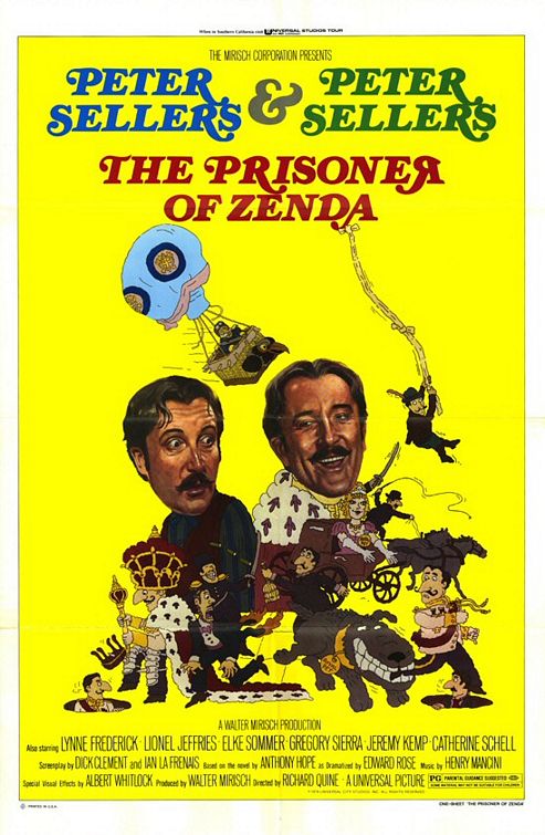 the movie poster: Prisoner of Zenda (1979)
