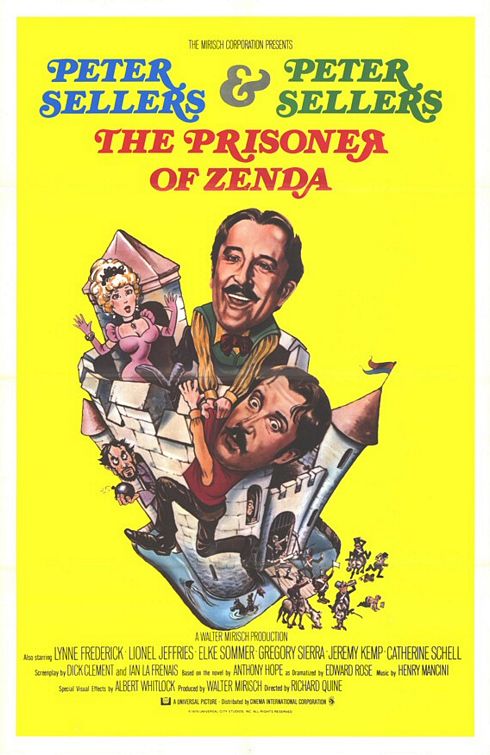 the movie poster: Prisoner of Zenda (1979) ver2