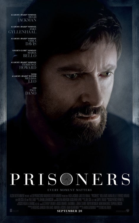 1000 piece jigsaw puzzle for the movie poster: Prisoners (2013) ver2