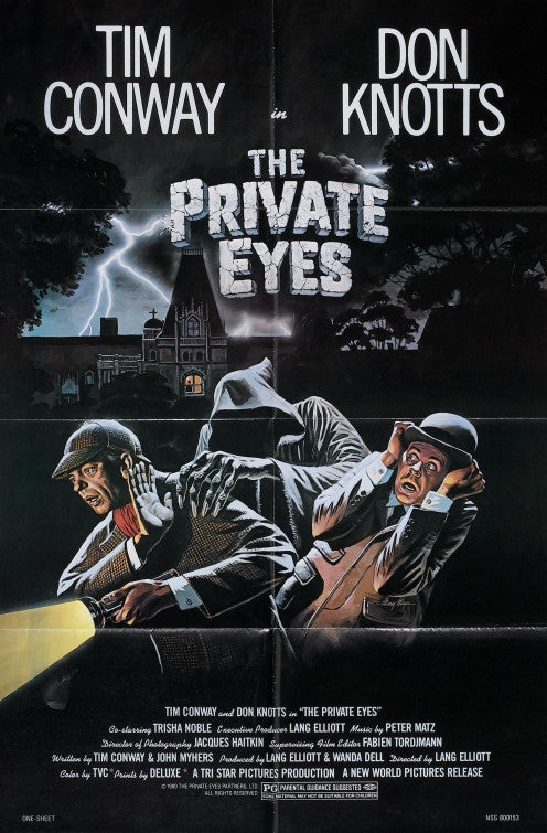 the movie poster: The Private Eyes (1981)