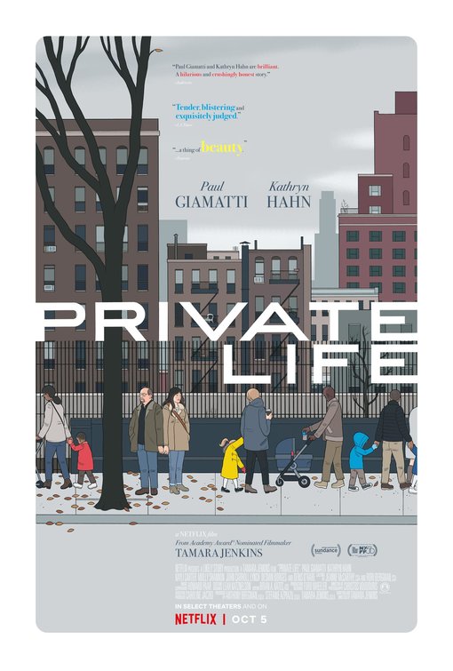1000 piece jigsaw puzzle for tv poster: Private Life