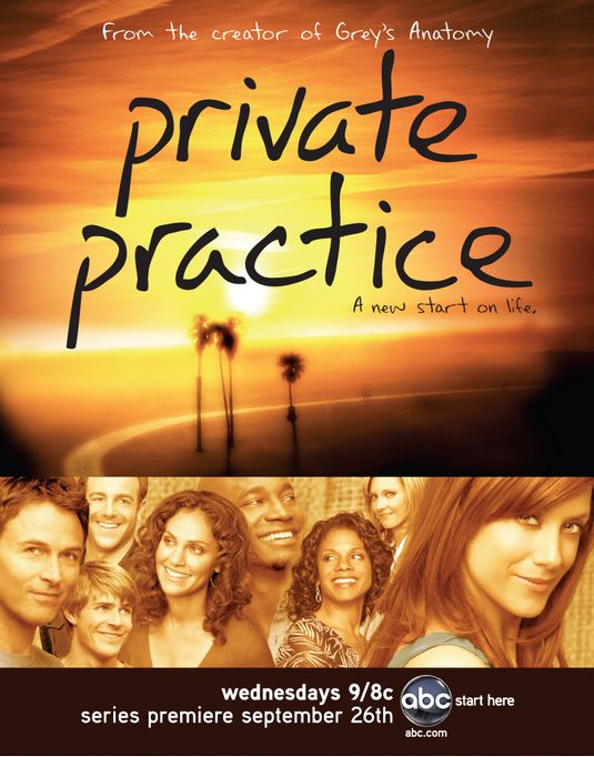 1000 piece jigsaw puzzle for tv poster: Private Practice