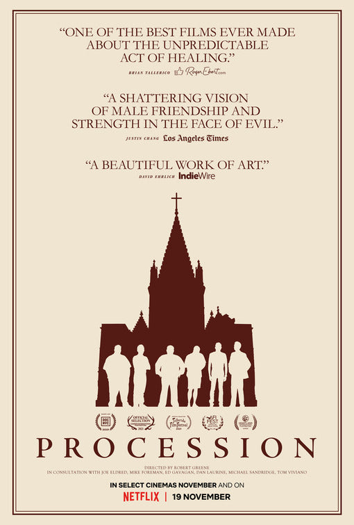 1000 piece jigsaw puzzle for the movie poster: Procession (2021)
